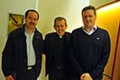 27 Marzo 2014 - CG27: Don Fabio Attard, Consigliere per la Pastorale Giovanile, sig. Mario Olmos, salesiano coadiutore e don Miguel Angel Garcia.