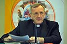 2 Aprile 2014 - CG27: Don Francesco Cereda, Vicario del Rettor Maggiore interviene alla conferenza stampa di Don ngel Fernndez Artime.