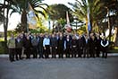 11 Aprile 2014  CG27: Don ngel Fernndez Artime, Rettor Maggiore, insieme ad alcuni Consiglieri, con i membri della Regione Mediterranea.