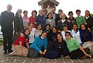 29 Aprile 2014  il Rettor Maggiore dei Salesiani, don ngel Fernndez Artime, in visita presso il noviziato delle Figlie di Maria Ausiliatrice di Castel Gandolfo, Roma.