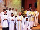 6 Maggio 2014 – Celebrazione della messa in onore di San Domenico Savio presso l’Istituto Teologico Pio XI.