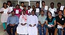 27 Maggio 2014 – Giovani partecipanti al corso di educazione informatica dell’Istituto salesiano “Assam Don Bosco University” (ADBU). 
