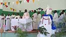31 Maggio 2014 - Salesiani e membri della Famiglia Salesiana della Visitatoria “Africa Grandi Laghi” (AGL) si sono riuniti a Buterere, nei pressi di Bujumbura, per il primo pellegrinaggio al santuario e centro di educazione mariana dedicato a Maria Ausiliatrice.