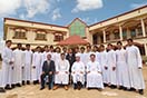 1° Luglio 2014 – La comunità formativa del Postnoviziato con 19 salesiani in formazione.