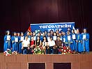 Luglio 2014 – 46 studenti del “Don Bosco Technical Skills Center”, diretto da don Andrea Nguyen Trung Tin, hanno conseguito i diplomi dei corsi per muratori e assistenti di ufficio.