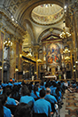 6 Agosto 2014 - Campobosco 2014, messa del Rettor Maggiore nella Basilica di Maria Ausiliatrice