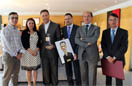 1 Agosto 2014 - Consegna del premio "asturiano del Mese" a Don ngel Fernndez Artime