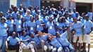 22 Settembre 2014  Forum nazionale del Movimento Giovanile Salesiano: giovani partecipanti e don Faustino Garca Pea, Ispettore dellAfrica Occidentale Francofona.
