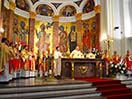 18-19 Settembre 2014 - Celebrazione di una messa solenne nella Basilica del Sacro Cuore di Varsavia. Presieduta da don Andrzej Wujek, e con lomelia del Rettor Maggiore, don ngel Fernndez Artime.