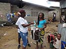 Settembre 2014 - I giovani che frequentano le due presenze salesiane a Monrovia stanno animando un’iniziativa comunitaria di sensibilizzazione ed educazione preventiva a contrasto dell’epidemia di Ebola.