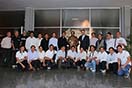 19 ottobre 2014  Il Rettor Maggiore, Don ngel Fernndez Artime, con un gruppo di salesiani vietnamiti.