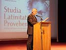 novembre 2014 - Don Francesco Cereda, Vicario del Rettor Maggiore, al convegno Studia Latinitatis provehenda.