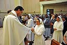 15 novembre 2014 - Il Rettor Maggiore dei Salesiani, Don ngel Fernndez Artime, presiede l`Eucaristia conclusiva del Capitolo Generale XXIII delle Figlie di Maria Ausiliatrice.
