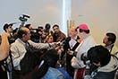 9-11 dicembre 2014 - Conferenza stampa al termine della riunione regionale su bambini, adolescenti e giovani migranti non accompagnati: Mons. Gustavo Rodrguez, vescovo di Nuevo Laredo