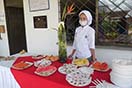 Una alunna del Centro di Formazione Don Bosco, gastronomia.