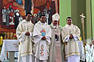 20 dicembre 2014 - Ordinazioni sacerdotale di Dario Navarro e diaconali di David Rivera e Marco Velásquez, officiate dal card. Ricardo Ezzati, arcivescovo di Santiago