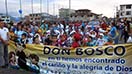 16 gennaio 2015  Inizio delle celebrazioni del Bicentenario della nascita di Don Bosco a cui hanno partecipato le opere SDB e FMA della provincia di Morona Santiago.