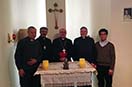 22 febbraio 2015 - Mons. Enrico dal Covolo, SDB, ha celebrato l`Eucaristia nella Parrocchia di Vilnius dedicata a Don Bosco: Direttore, don Massimo Bianco, parroco, don Alessandro Barelli.