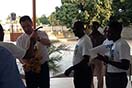 10 Marzo 2015, i Salesiani di Haiti hanno accolto con grande gioia e fervore il Rettor Maggiore, Don ngel Fernndez Artime.