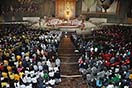 2 maggio 2015 - Solenne celebrazione nella Basilica Nostra Signora di Guadalupe in occasione del Bicentenario della nascita di Don Bosco presieduta dal Nunzio Apostolico in Messico.
