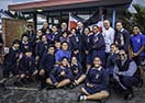 12 maggio 2015. Don Ángel Fernández Artime, X Successore di Don Bosco, in Nuova Zelanda, in quella che è la prima visita di un Rettor Maggiore nel paese della “Lunga Nuvola Bianca”.