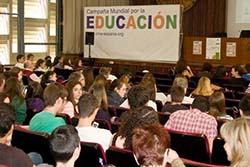 Foto del artculo -ESPAA  JVENES Y DESARROLLO PARTICIPA EN LA CAMPAA MUNDIAL POR LA EDUCACIN 2014
