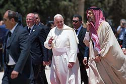 Photo for the article -ISRAEL  THE POPE’S PILGRIMAGE TO THE HOLY LAND