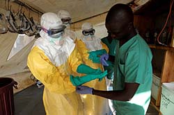 Photo for the article -NIGERIA  SALESIANS COMBAT EBOLA OUTBREAK - A SANITARY CHALLENGE WITH SOCIAL STIGMA.