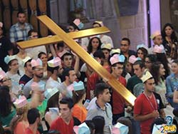 Photo for the article -SYRIA  HOPE IS STRONGER THAN FEAR: 900 YOUNG PEOPLE AT THE OPENING OF THE BICENTENARY OF DON BOSCO