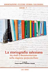 Photo de l'article -RMG  LHISTORIOGRAPHIE SALSIENNE ENTRE TUDES ET DOCUMENTATION DANS LA SAISON POSTCONCILIAIRE