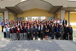 Photo for the article -RMG  THE RECTOR MAJOR WITH THE YOUNG PEOPLE OF KOSOVO 
