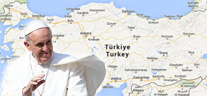 Photo for the article -RMG  JOURNEY OF POPE FRANCIS TO TURKEY