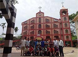 Photo for the article -BANGLADESH  NEW CHURCH AT UTRAIL BLESSED