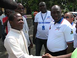 Photo for the article -HAITI  THE MINISTER OF YOUTH VISITS THE SALESIANS