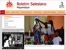 Photo for the article -MOZAMBIQUE  NEW WEBSITE FOR THE SALESIAN BULLETIN