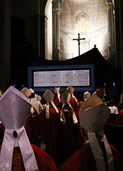 Photo for the article -ITALY  EXPOSITION OF THE SHROUD IN 2015: MORE THAN 2 MILLION PILGRIMS