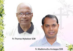 Photo for the article -INDIA  SAD DEMISE OF FR MYLADOOR THOMAS AND FR MADLEMUTHU ARULAPPA 