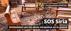 Photo for the article -SPAIN  SOS SYRIA: SOLIDARITY WITH THE SYRIANS TRAPPED IN WAR