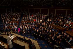 Photo for the article -UNITED STATES  POPE TO THE US CONGRESS: "A SON OF THIS GREAT CONTINENT"