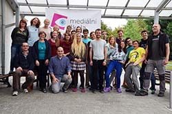 Photo for the article -CZECH REPUBLIC  YOUNG PEOPLE STUDYING THE MEDIA