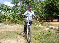 Photo for the article -CAMBODIA  39 BICYCLES FOR STUDENTS SUPPORTED BY DON BOSCO CHILDREN FUND