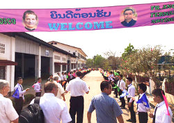 Photo for the article -LAOS  FIRST HISTORICAL VISIT OF THE RECTOR MAJOR 