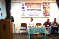 Photo for the article -INDIA - NATIONAL SEMINAR ON EMERGING TRENDS IN CHILD CARE