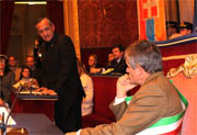 Foto del artculo -ITALIA  CIUDADANO DE HONOR DE TURN JUNTO A DON BOSCO