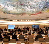 Photo for the article -SWITZERLAND SPECIAL SESSION OF THE HUMAN RIGHTS COUNCIL FOR HAITI