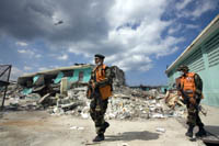 Photo for the article -HAITI  SECURITY A PRIORITY
