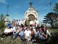Fotos do artigo -ITLIA  OS FUTUROS MISSIONRIOS DE VISITA AO INSTITUTO CARDINALE CAGLIERO