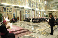Photo for the article -VATICAN  YOU ARE BY VOCATION SEEKERS OF GOD
