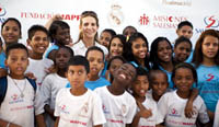 Photo for the article -BRAZIL  PRINCESS ELENA VISITS THE SALESIAN SCHOOL IN RIO DE JANEIRO