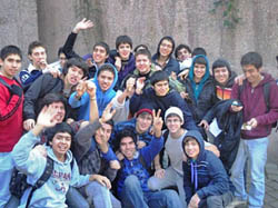 Photo for the article -CHILE  SALESIAN COLLEGES AND PARISHES REPRESENTED AT WYD 2011